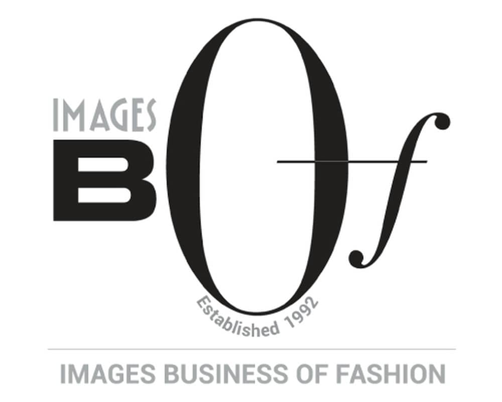 Black and white logo with stylized text and design elements.